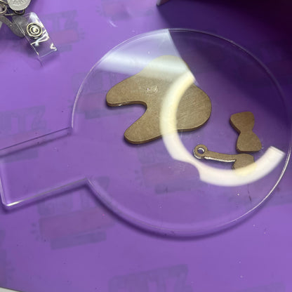 UV light Acrylic Spatula