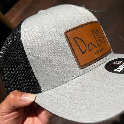 Custom Leather Patch Hat
