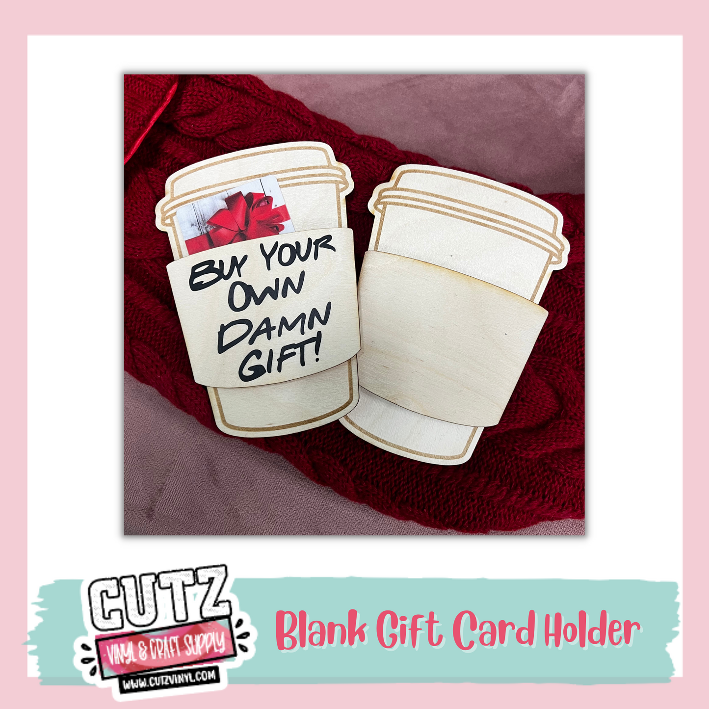 Blank GiftCard Holder