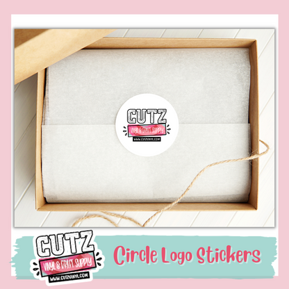 2in Round Packaging Stickers